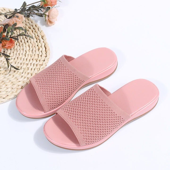 Summer Flat Sandals Casual Indoor Outdoor Slipper For Beach Shoes