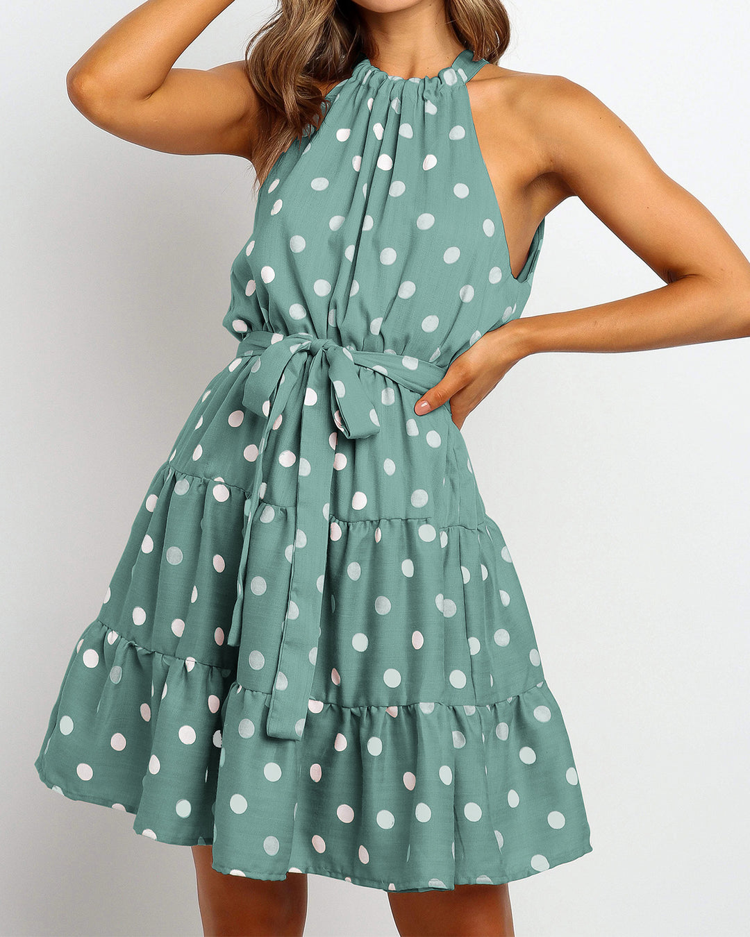 Sexy Polka Dot Print Dress Summer