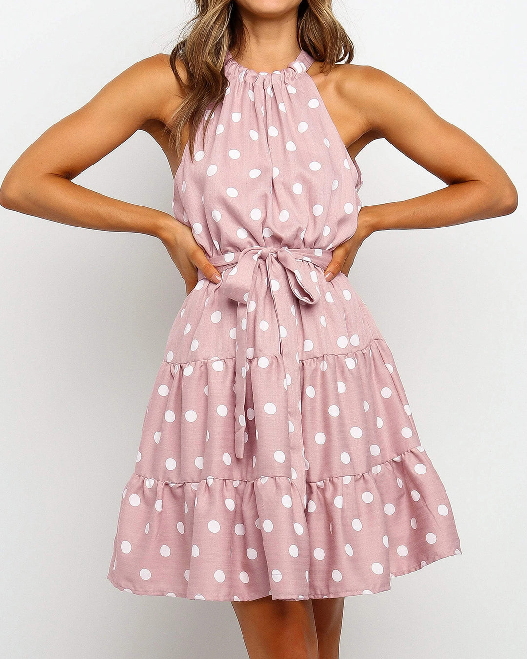 Sexy Polka Dot Print Dress Summer