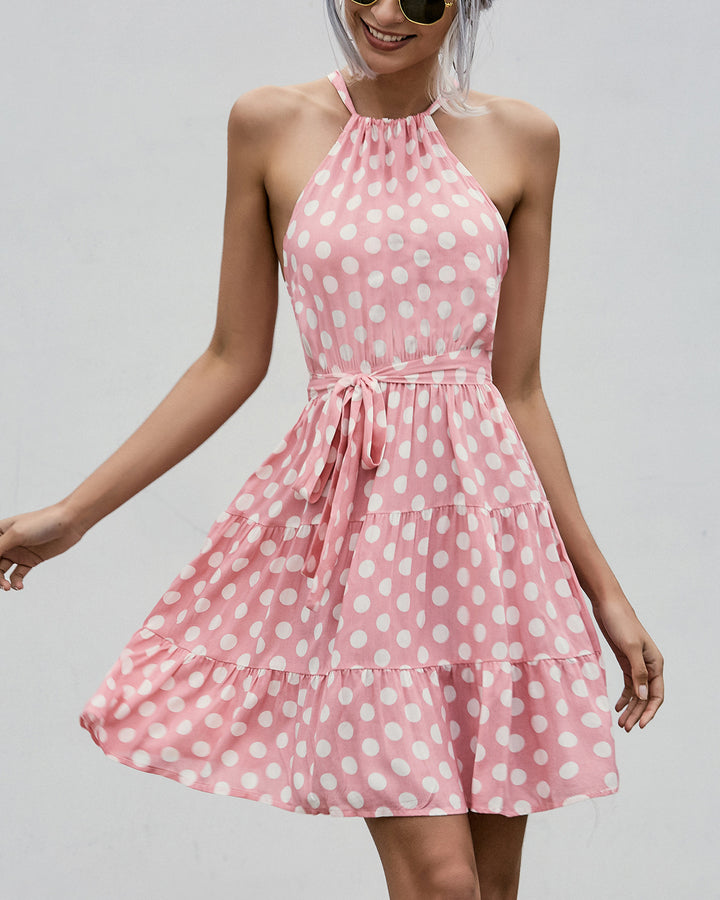 Sexy Polka Dot Print Dress Summer