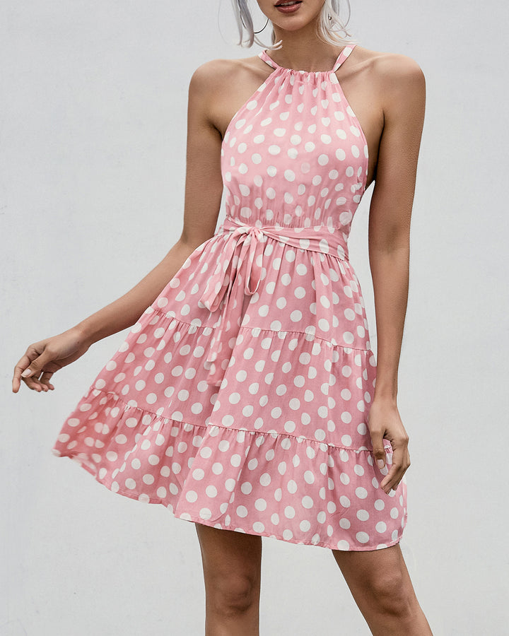 Sexy Polka Dot Print Dress Summer