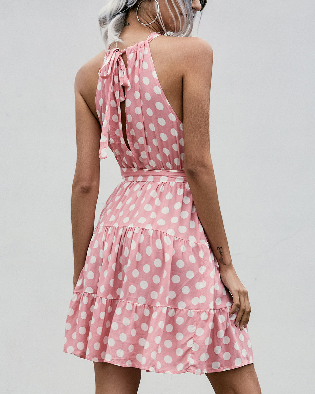 Sexy Polka Dot Print Dress Summer