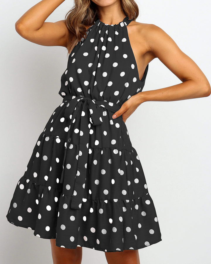 Sexy Polka Dot Print Dress Summer