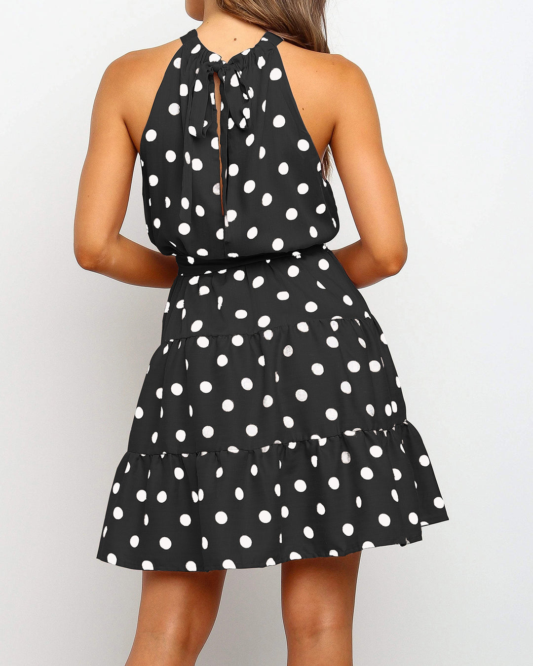 Sexy Polka Dot Print Dress Summer