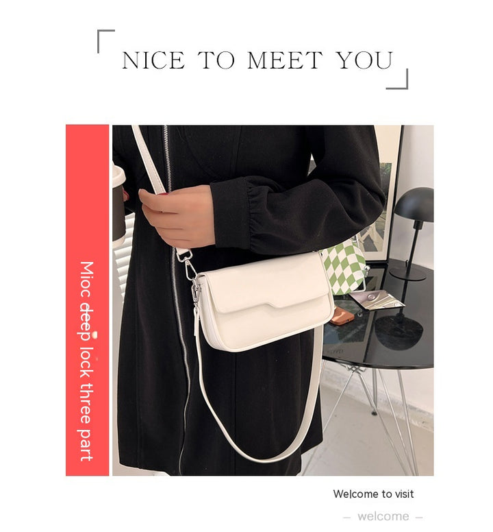 Niche Baguette Bag Simple Underarm Shoulder Bag