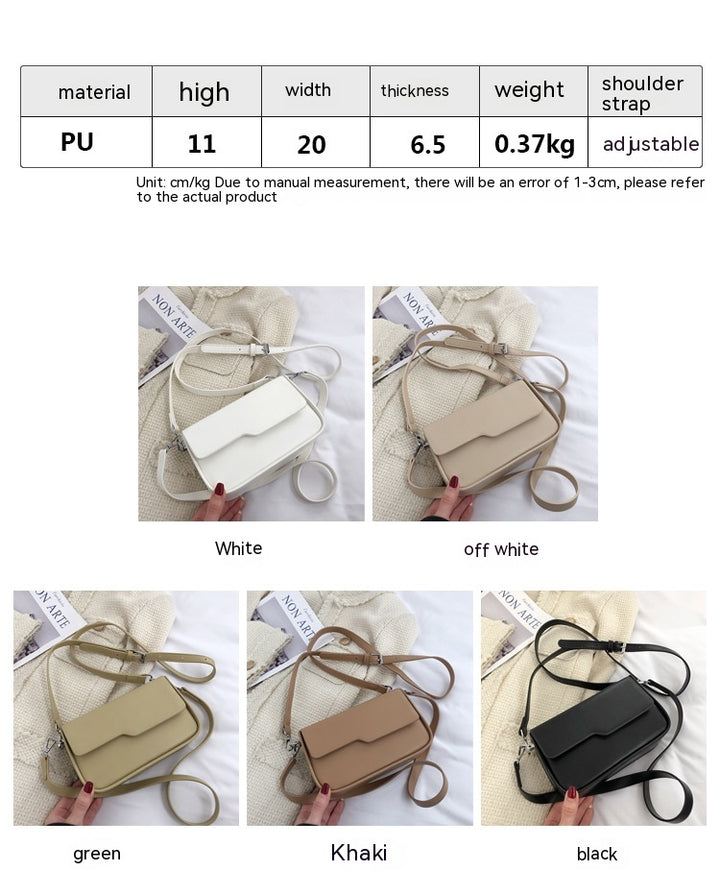 Niche Baguette Bag Simple Underarm Shoulder Bag