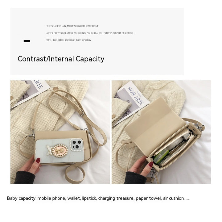 Niche Baguette Bag Simple Underarm Shoulder Bag