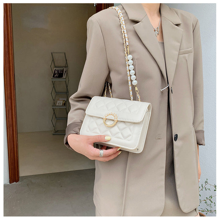 Diamond Chain Shoulder Crossbody Bag