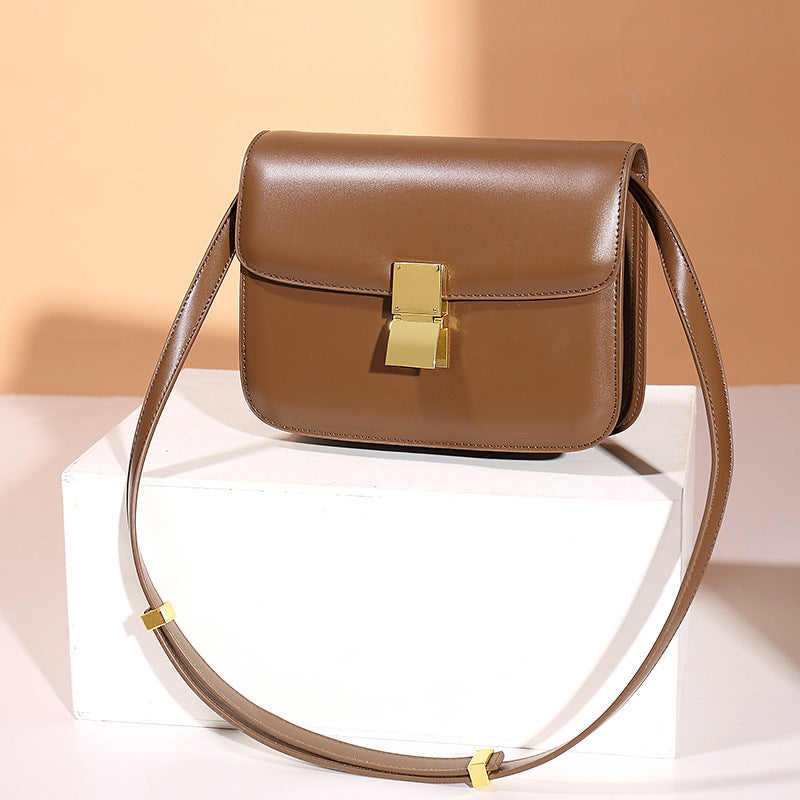 Retro Leather Shoulder Messenger Bag