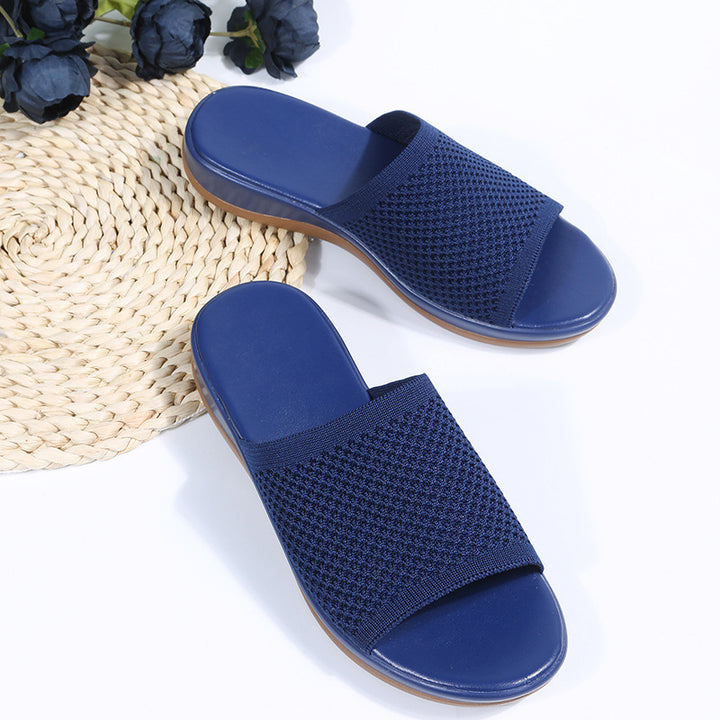 Summer Flat Sandals Casual Indoor Outdoor Slipper For Beach Shoes