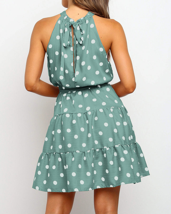 Sexy Polka Dot Print Dress Summer