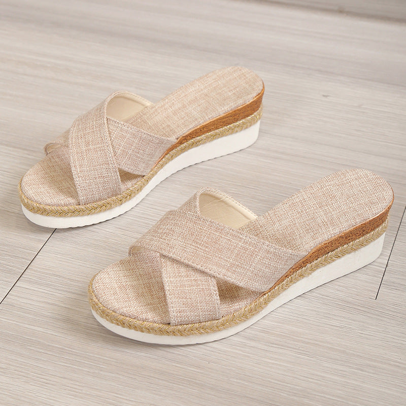 Summer  Platform Slippers