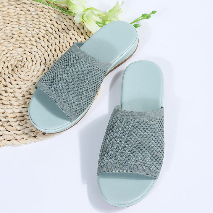 Summer Flat Sandals Casual Indoor Outdoor Slipper For Beach Shoes