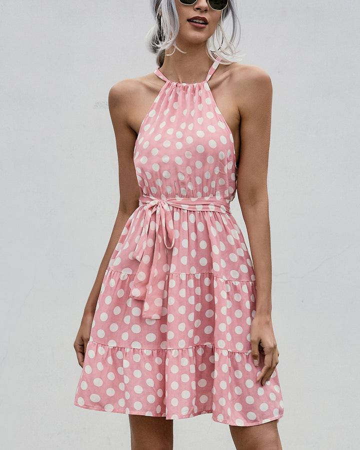 Sexy Polka Dot Print Dress Summer