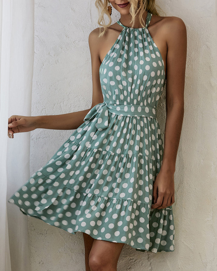 Sexy Polka Dot Print Dress Summer