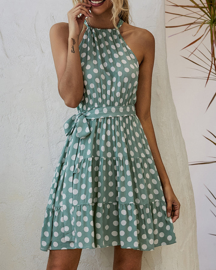 Sexy Polka Dot Print Dress Summer