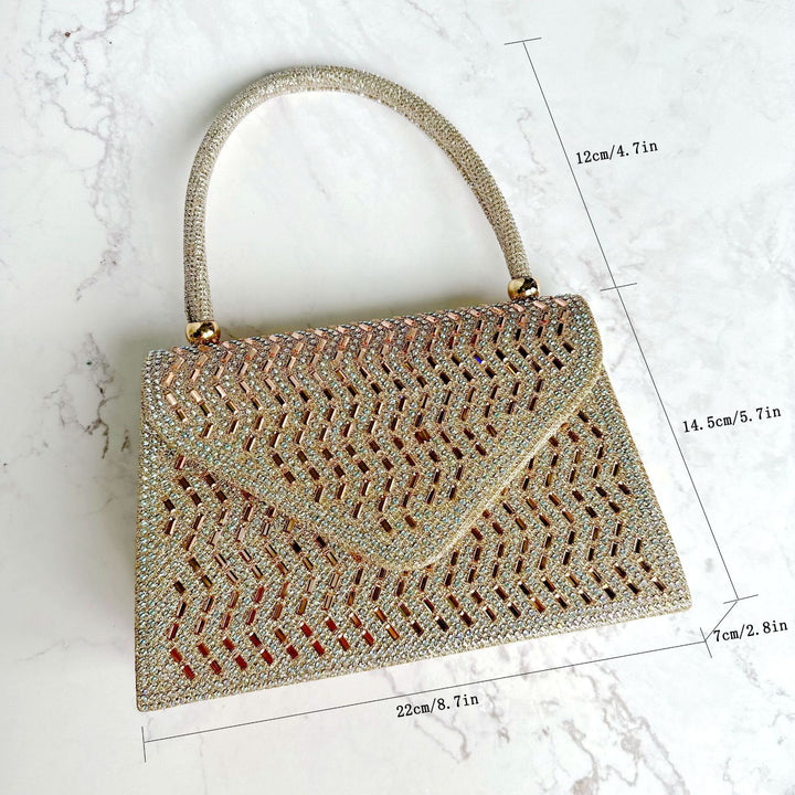 Dinner Hand Bag New Rhinestone