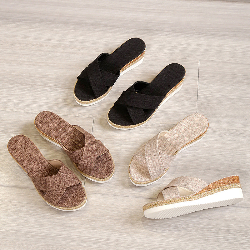 Summer  Platform Slippers