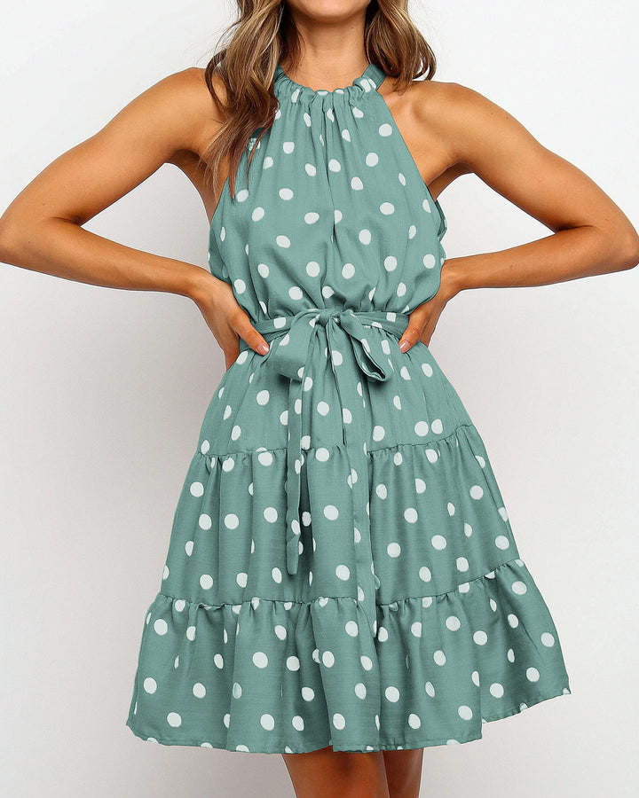 Sexy Polka Dot Print Dress Summer