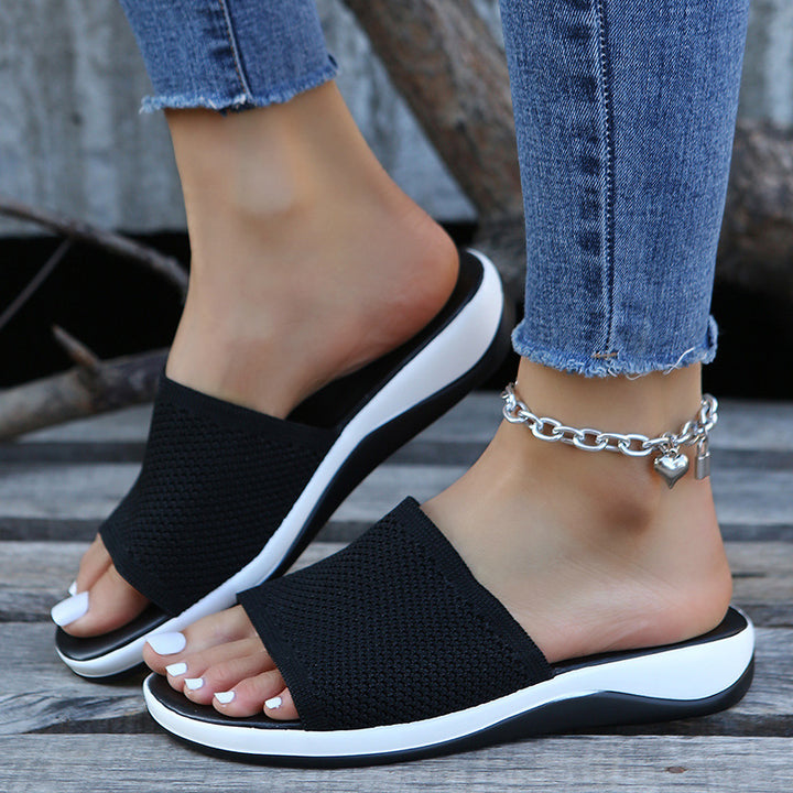 Summer Flat Sandals Casual Indoor Outdoor Slipper For Beach Shoes