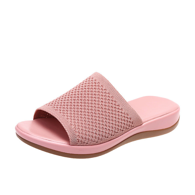 Summer Flat Sandals Casual Indoor Outdoor Slipper For Beach Shoes