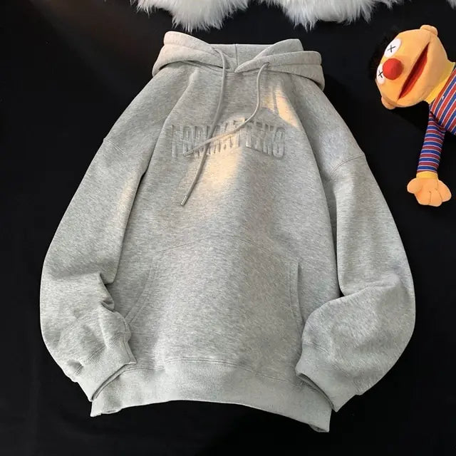 Winter Letter  Thicken Hoodies