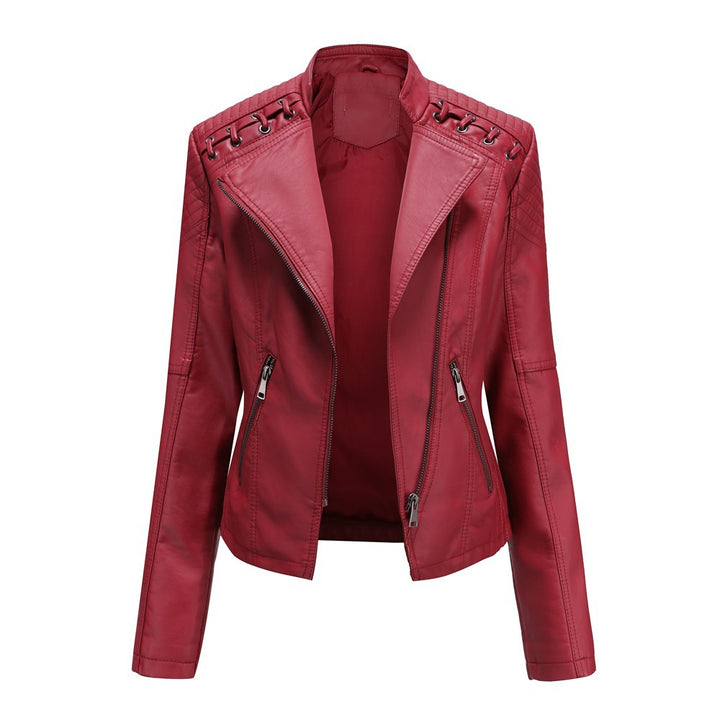 Youth Fashion Leather Short Jacket