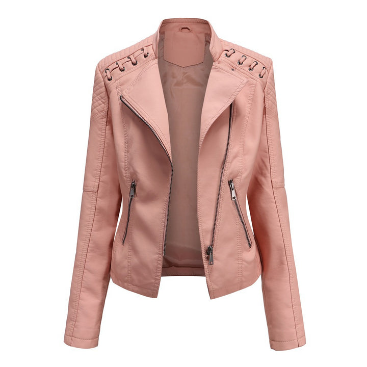 Youth Fashion Leather Short Jacket