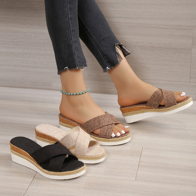 Summer  Platform Slippers