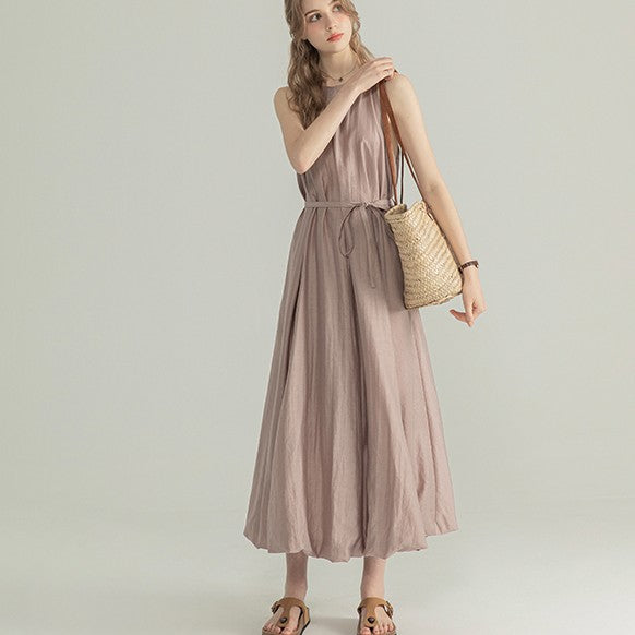 Summer Sleeveless Suspender Dress