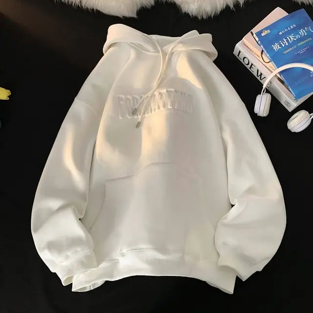 Winter Letter  Thicken Hoodies