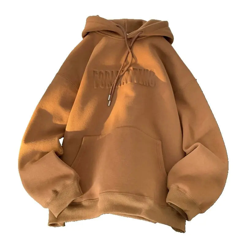 Winter Letter  Thicken Hoodies