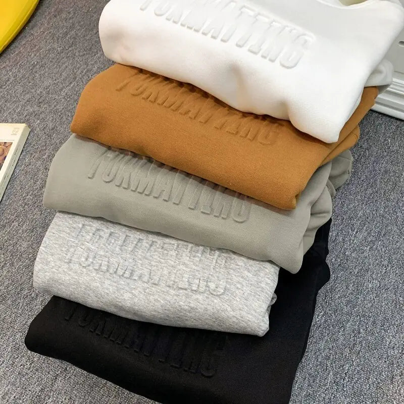 Winter Letter  Thicken Hoodies